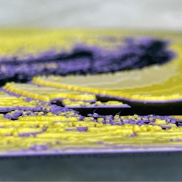 Uniquely Colored Bird Wall Art, Textured Art, Hueforge Art - Picture 4 of 8